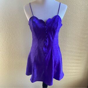 Victoria's Secret Purple Chemise